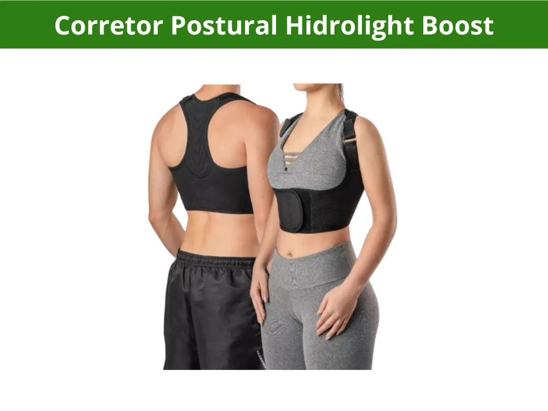 Corretor Postural Hidrolight Boost